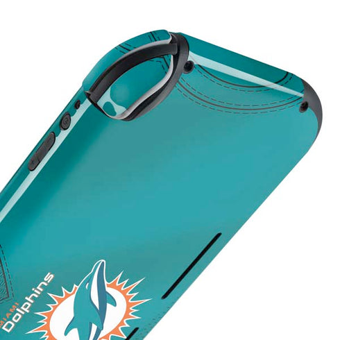 NFL Miami Dolphins Team Jersey Nintendo Switch Lite Skin